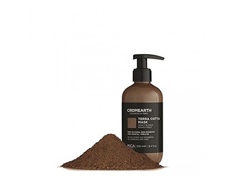 RICA Medaus Atspalvį Suteikianti, Dažanti Kaukė Plaukams Cromearth I Colordi Della Terra Cotta 250 ML RICA Medaus Atspalvį Suteikianti, Dažanti Kaukė Plaukams Cromearth I Colordi Della Terra Cotta 250 ML